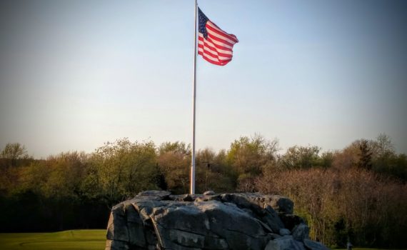 USA Flag (Jamestown Golf Course)